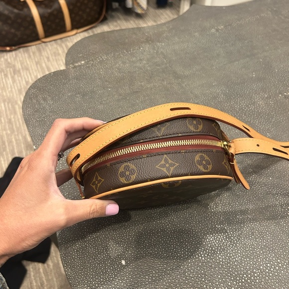 LOUIS VUITTON Boite Chapeau Souple PM Shoulder Bag M45578 Monogram WITH RECEIPT - Picture 5 of 9